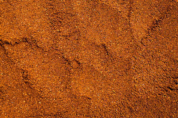 istock Close up of black coffee powder texture 2249684255