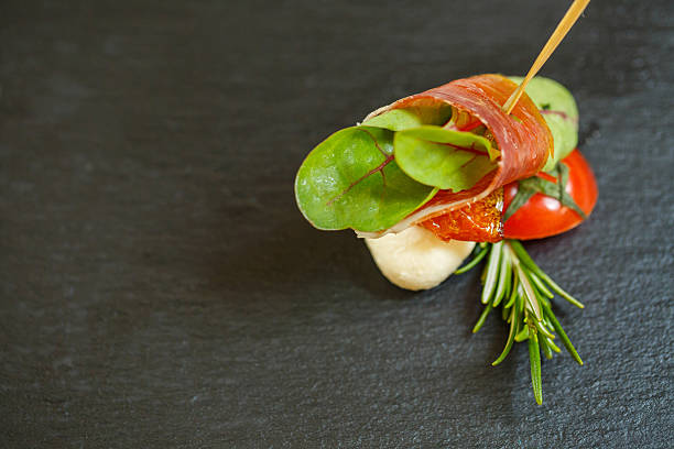 istock Delicious food in the restaurant on a plate 2249691420