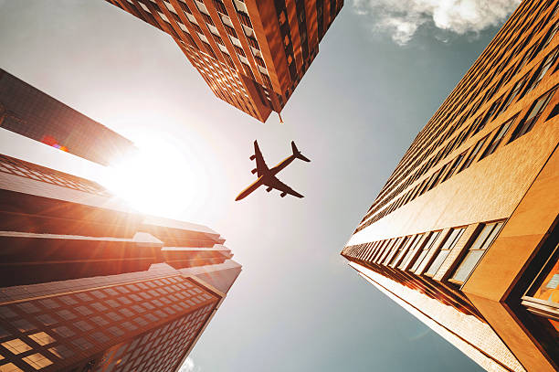 istock airplane in new york city 2249691569