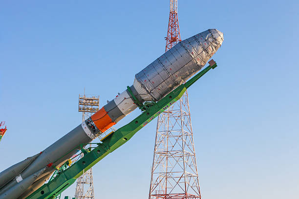 istock The launch of a space rocket from the launch pad. 2249692001