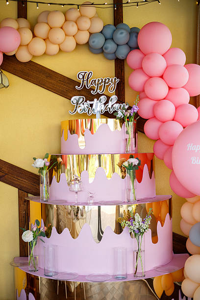 istock Decoration and decor for children's party 2249708547