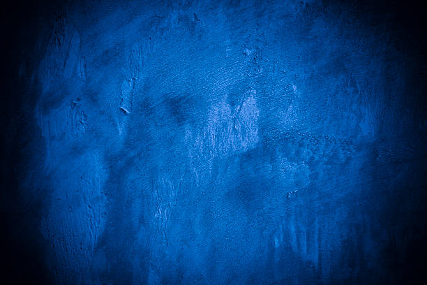 istock Old wall pattern texture cement blue dark abstract  blue color design are light with black gradient background. 2249709211