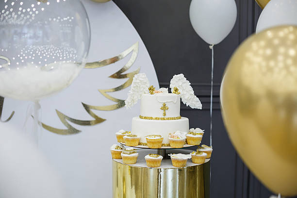 istock Beautiful big cake on a festive day 2249711138