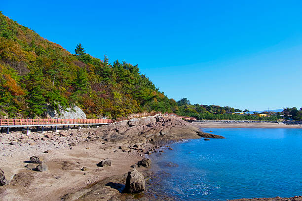 istock A place where you can walk along the sea 2249718037
