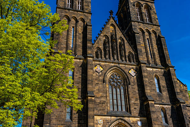 istock Neogothic Basilica of Saint Peter and Paul Vysehrad. 2249718403
