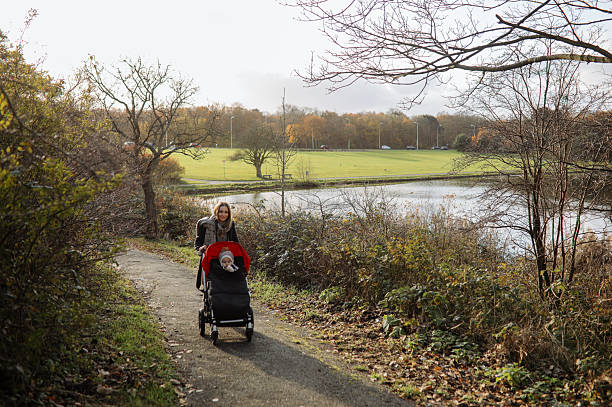 istock Happy mother and daughter are walking 2249719936