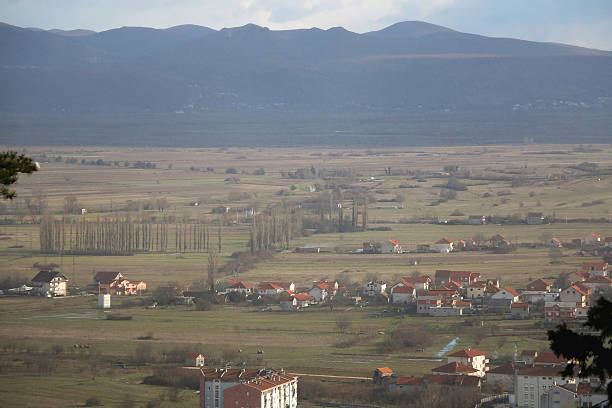 istock Aerial View of Sinj, Croatia 2249730074