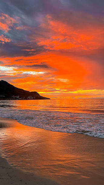 istock Perfect End to a Day: Stunning Tropical Sunset Over the Ocean 2249730387