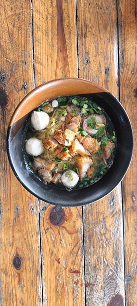 istock Noodle soup in a bowl is a traditional Chinese dish. 2249730765