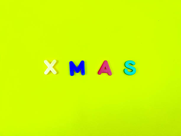 istock Bangsar, Kuala Lumpur, Malaysia - Dec 8, 2025  : A vertical, top-down arrangement centered on a vibrant yellow surface. A Christmas-themed flat lay 2249731180
