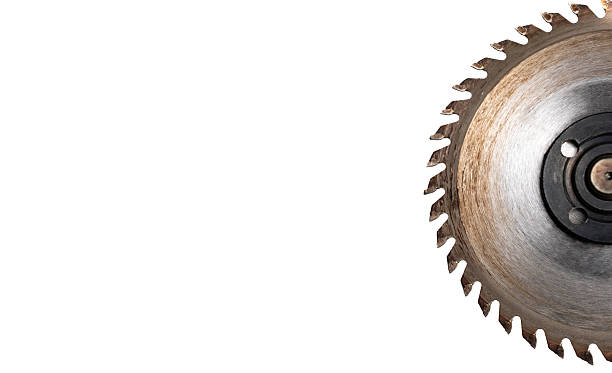 istock Circular Saw Blade Isolated on White Background 2249735460