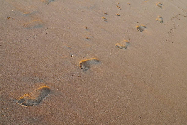 Walking alone early morning on the sands of Repulse Bay, Hong Kong. 2013