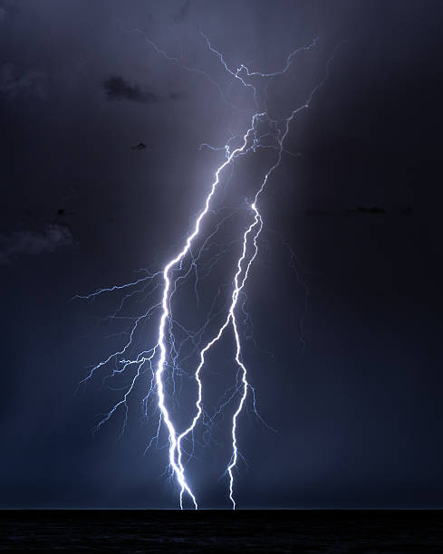 istock Tropical Lightning Storm Over the Ocean 2249740291