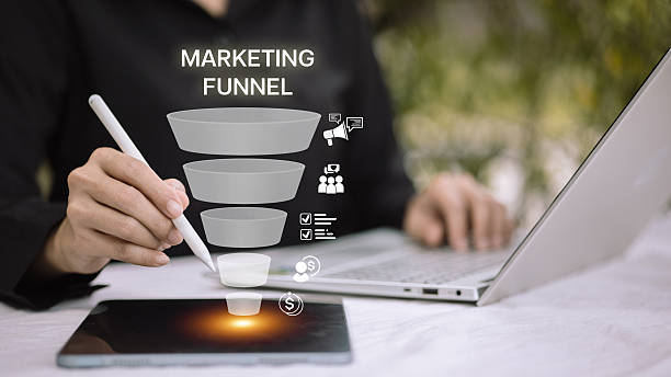 istock Digital Marketing Funnel and Sales Conversion Strategy 2249740764