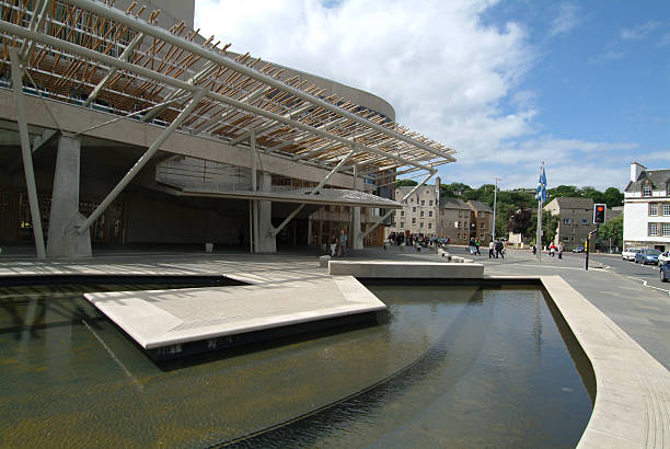 Edinburgh Scothland United Kingdom on May 27, 2025. St James mall in the background.