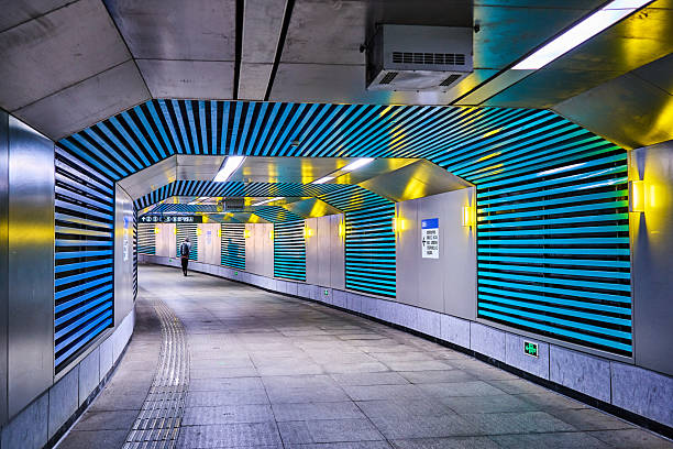 Optics Valley Square Station serves as a major interchange hub within Wuhan's metro network, distinguished by the following key features:‌Vast Circular Concourse‌: As Wuhan's first station featuring a 360-degree circular design, its concourse spans an expansive 31,400 square metres, earning recognition as one of Asia's largest underground stations.‌‌Distinctive directional signage:‌ The station employs an innovative circular angle indicator system to guide passengers towards exits, replacing conventional ‘left turn’ or ‘right turn’ prompts.‌‌Cultural-themed decoration: The concourse is adorned with motifs inspired by the Five Elements of traditional Chinese culture – Metal, Wood, Water, Fire, and Earth – distinguished by five distinct colours, creating a unique visual experience.‌‌Crucial interchange function: Serving as a transfer point for Lines 2 and 11 (with future plans for Line 9), the station connects Wuhan's Optics Valley district with the wider city.