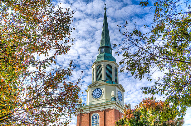 Charlotte, North Carolina, USA: Grace A.M.E. Zion Church - 1902 red brick late Gothic Revival style building, one of the oldest black churches in Charlotte - S. Brevard Street - photo by M.Torres