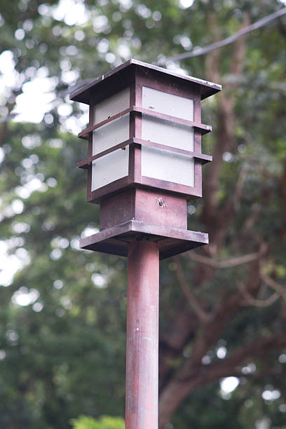 istock Decorative Outdoor Garden Lights Close Up 2249754638
