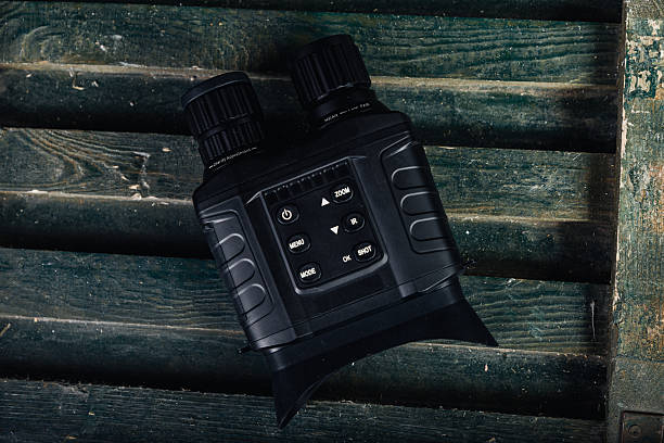 istock rugged binoculars with illumination features, designed for covert surveillance and promotional 2249756653
