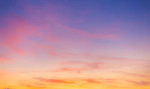 istock Sky and clouds backdrop during sunrise and sunset,Beautiful Panoramic View of Cloudscape during a colorful sunset or sunrise. Taken on the West Coast of British Columbia, Canada. 2249756658