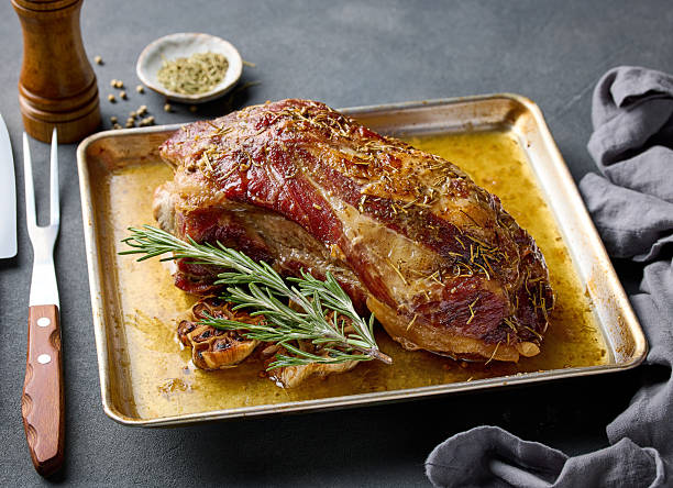 istock freshly baked pork neck roast 2249758091