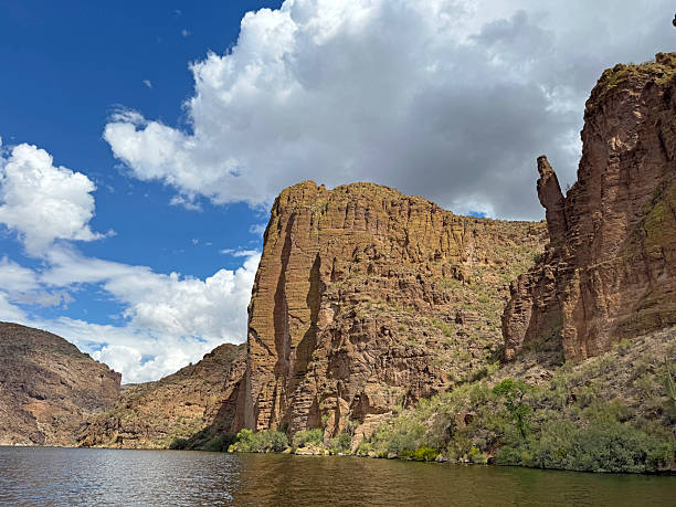 Canyon lake, a salt lake river in Arizona, CA