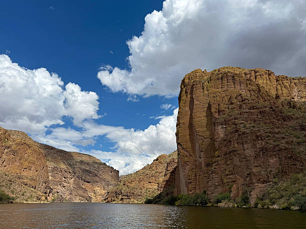 Canyon lake, a salt lake river in Arizona, CA