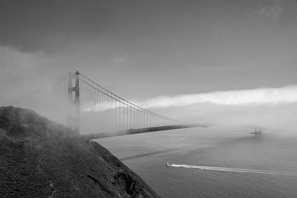 istock Golden Gate Bridge shrouded in fog 2249772925