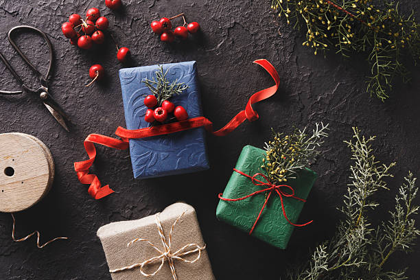 istock Wrapping christmas gifts 2249781766