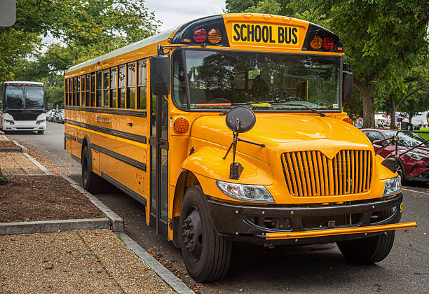 istock Yellow school bus in Washington DC 2249784929