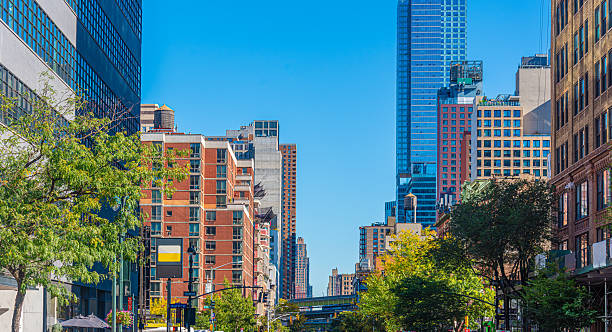 istock Buildings in Midtwon Manhattan under a clear sky 2249785319