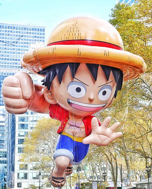 New York City, New YorkMacy's Thanksgiving Day ParadeNovember 27, 2025One Piece (Monkey D. Luffy) Parade Balloon