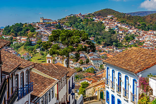 istock Houses, churches and mountains 2249789042