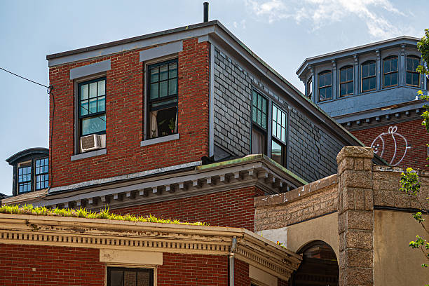 istock Overlapping buildings with various architectural  styles in downtown Portland, Maine 2249791966