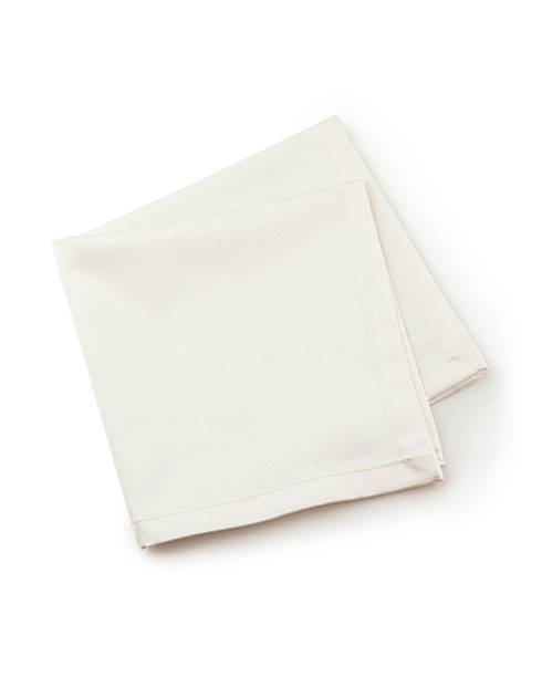 istock White cloth napkin for serving isolated on white background 2249796601