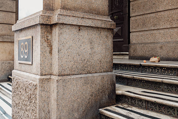 istock Fast food waste on the steps in front of an old building 2249802096