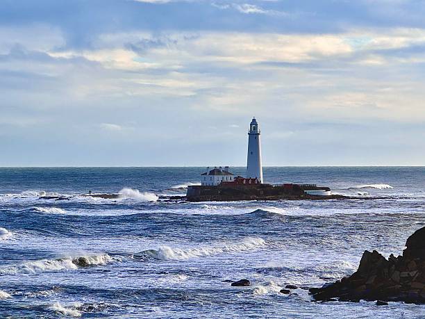 istock St Mary’s Lighthouse against the North Sea and cloudscape 2249802379