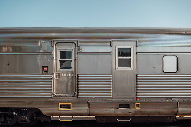 istock Partial view of a shiny railway carriage 2249802916