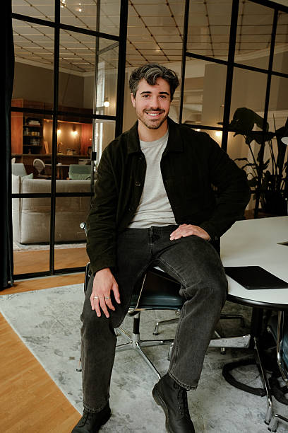 istock Confident Male Professional in Modern Office Environment – Startup and Creative Workspace Portrait 2249803180