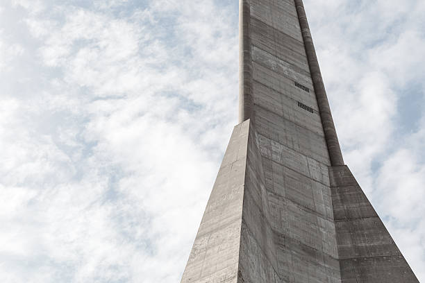 istock Avala tower brutalist concrete base, Belgrade, Serbia 2249812197