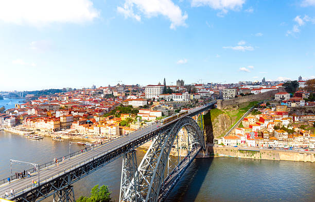 istock Porto with Eiffel Bridge cityscape ,Portugal 2249816558