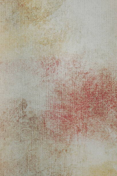 Vertical view of texture of old paper as background, top view