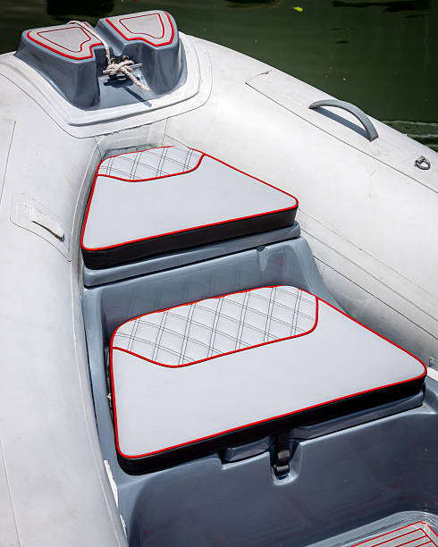 istock Boat seat with modern stitches 2249830652