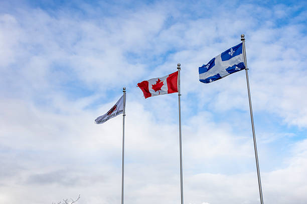 istock Flags of Parc de la Paix, Quebec 2249835017