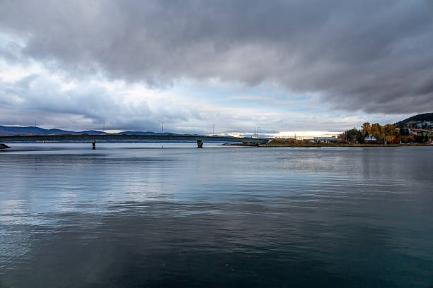 istock Sunset Over Gaspe Bay Bridge 2249835069