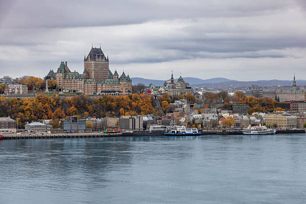 istock Quebec City Skyline in Autumn 2249836380