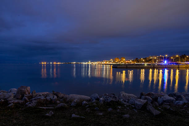 istock Rimouski Skyline at Night 1 2249836382