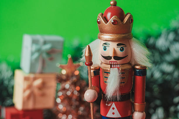 istock Nutcracker at Christmas. Protection, safety, gifts. 2249844489