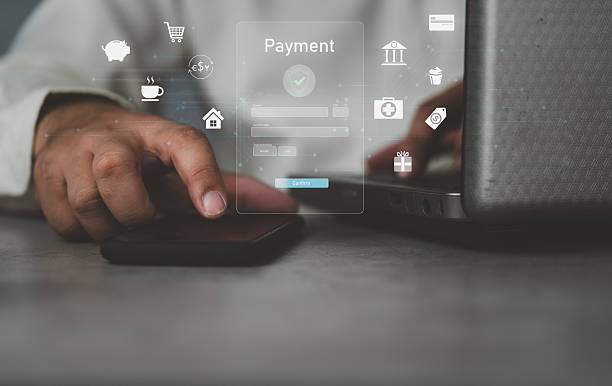 istock Digital banking network, internet payment, financial technology or FinTech concept. 2249859006