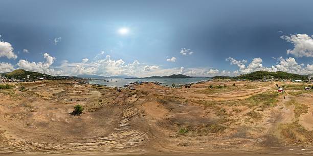 istock Panoramic view of reclaimed coastal land in Coron Palawan Philippines 2249861567
